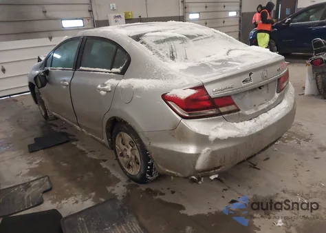 2013 Honda Civic Lx из США, поврежденный, VIN 2HGFB2F52DH582012